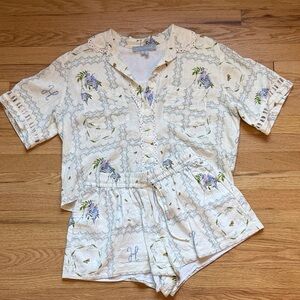 Hill House Home Linen Lace Floral Set s/m